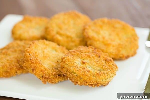 Fried Green Tomatoes Recipe by @browneyedbaker :: www.browneyedbaker.com