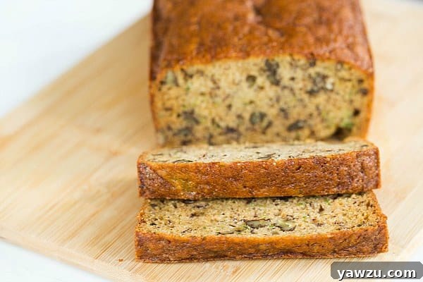 Deliciously Moist Zucchini-Banana Bread - Perfect for Garden Harvests