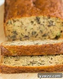 A delicious loaf of Banana-Zucchini Bread
