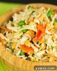 Prepared Thai Peanut Cabbage Slaw