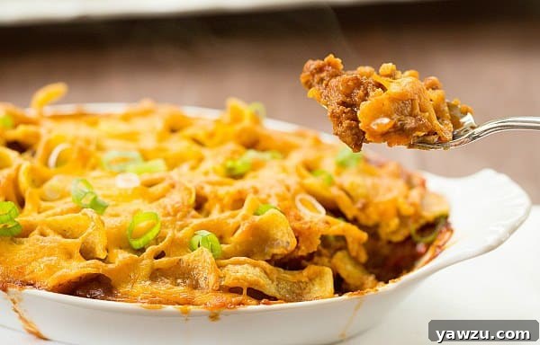 Frito Pie Recipe by @browneyedbaker :: www.browneyedbaker.com