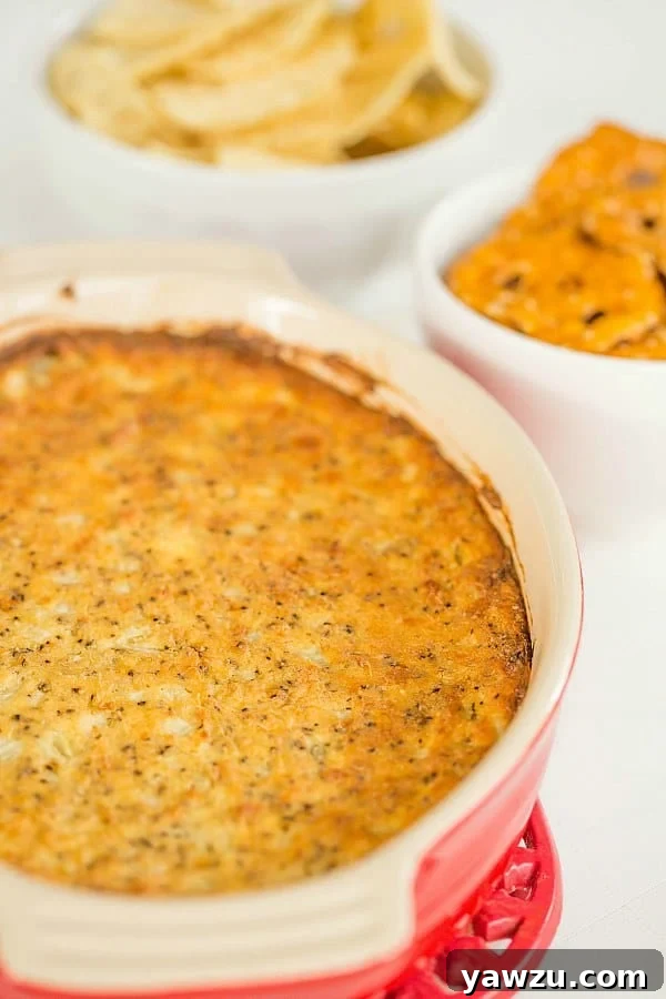 Sweet Onion and Parmesan Dip by @browneyedbaker :: www.browneyedbaker.com