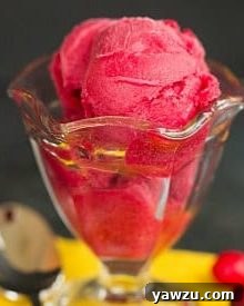 Cranberry Sorbet