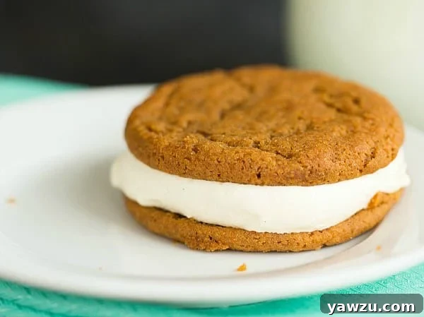 Homemade Soft and Chewy Gingersnap Cookie Ice Cream Sandwiches