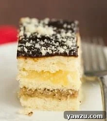 Decker Cake with its distinctive layers and prune butter topping