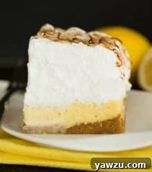 Homemade Sky-High Lemon Meringue Bars