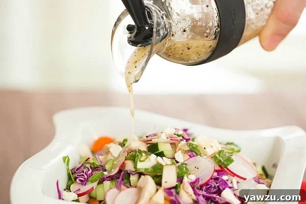 My Mom's Legendary Italian Salad Dressing by @browneyedbaker :: www.browneyedbaker.com