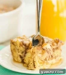 Cinnamon Roll Bread Pudding Breakfast Casserole