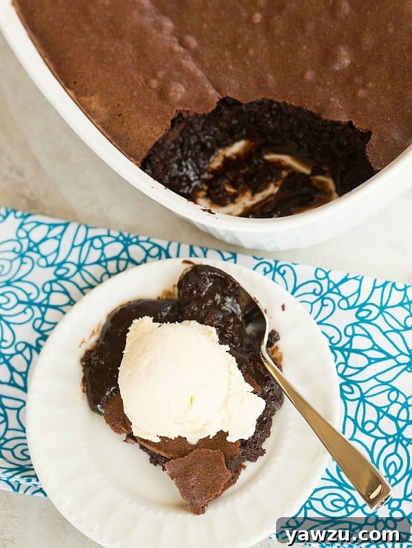 Decadent Brownie Pudding: A Rich Chocolate Dessert Recipe