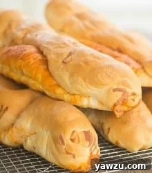 Pepperoni Bread ready for baking