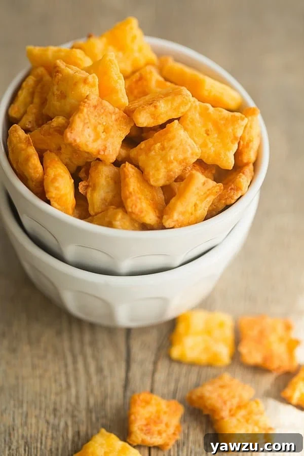 Homemade Cheez-Its: Crispy, Cheesy Snack Crackers