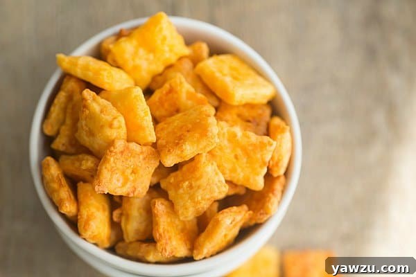 Baking Homemade Cheez-Its to Golden Perfection