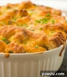 Cheesy Bacon, Mushroom & Spinach Breakfast Strata