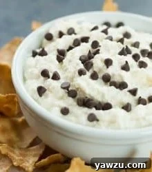 A delicious bowl of Cannoli Dip
