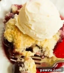 Delicious Homemade Cherry Cobbler