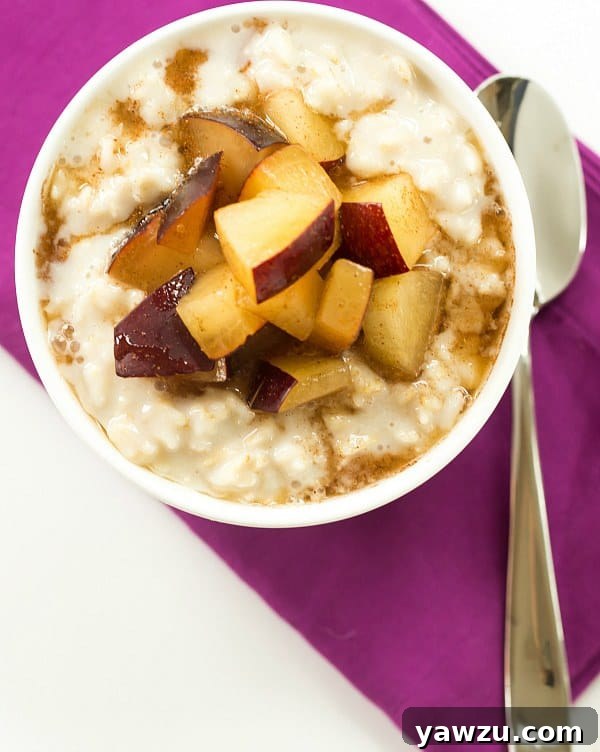 Overnight Chilled Plum-Oatmeal Recipe - A Healthy and Quick Meal Prep Idea