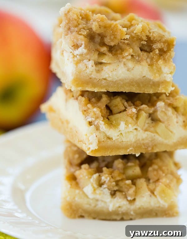 Easy Apple Cheesecake Bar Recipe for Autumn Baking