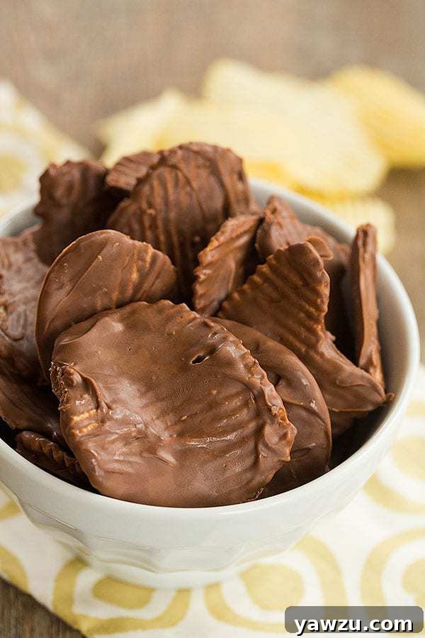 Homemade Chocolate-Covered Potato Chips: The Ultimate Sweet and Salty Snack