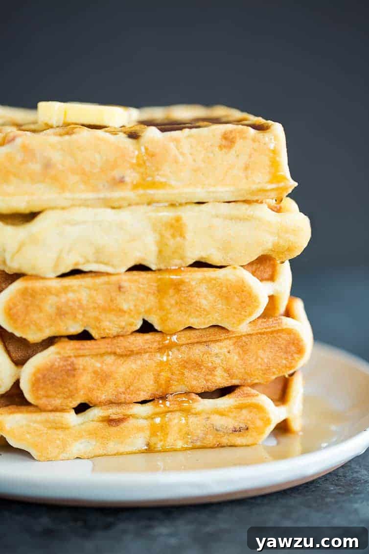 Brown Sugar-Bacon Buttermilk Waffles!