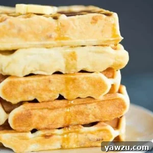 Brown Sugar-Bacon Buttermilk Waffles!