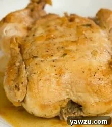 Slow Cooker Whole Roasted Chicken