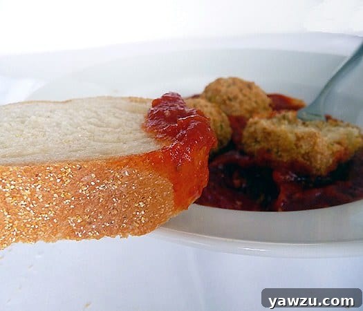 Crusty-Italian-bread-for-Arancini-sauce