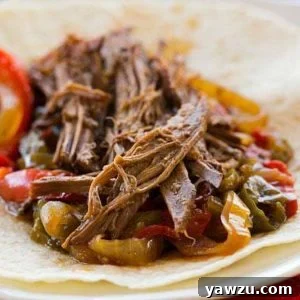 Crock-Pot Steak Fajitas Recipe - Only 10 minutes of prep time! | browneyedbaker.com