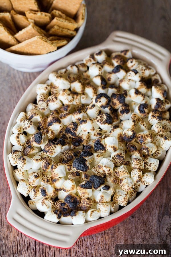 No-Bake S'mores Dip - No Campfire Needed! | Ultimate Indoor S'mores Recipe