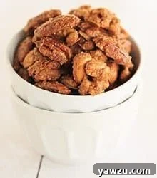 Sugar and Spice Candied Nuts recipe image