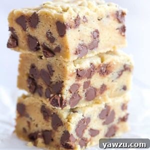 Irresistible Chocolate Chip Cookie Bars