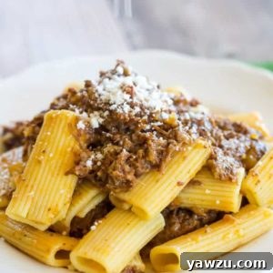 Small image of Slow Cooker Beef and Onion Ragu (Pasta Genovese)