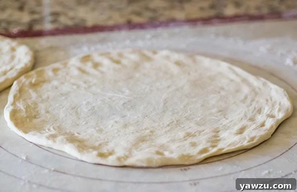 Fresh Neapolitan pizza with basil and mozzarella