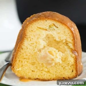 Caramel Apple Bundt Cake