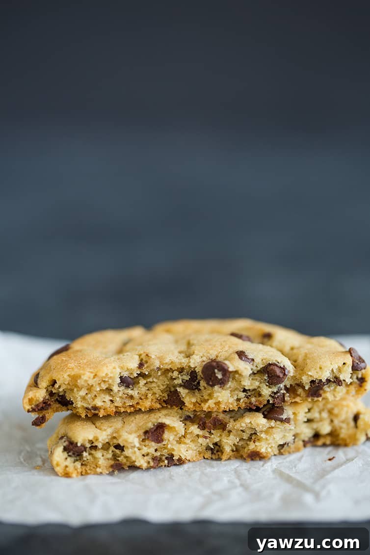 Amazing soft and chewy chocolate chip cookies!