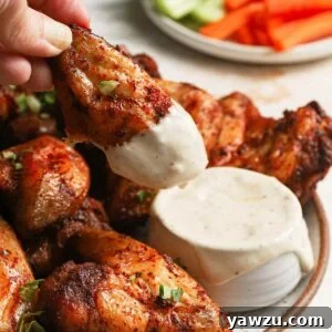 Crispy Baked Chicken Wings