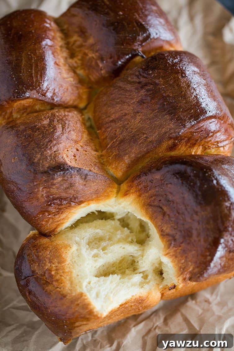 A loaf of pull-apart milk bread.