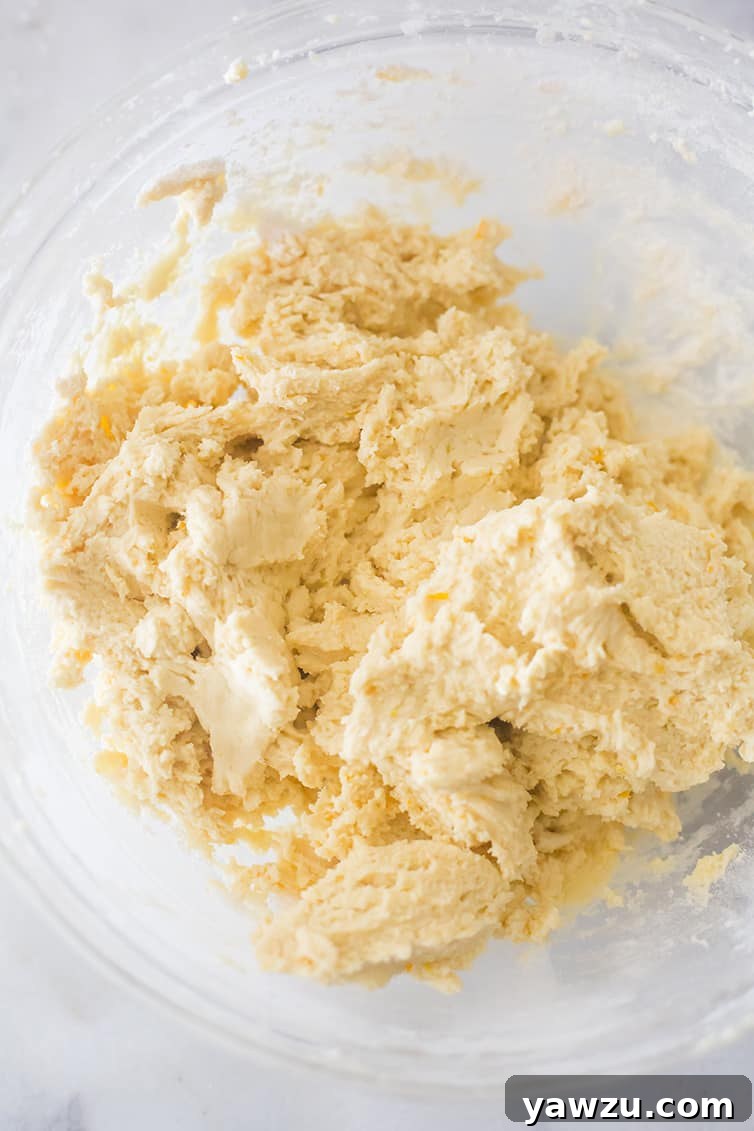 The dough for Koulourakia (Greek Easter Cookies)