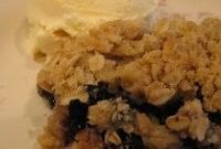 Heavenly Blueberry Crisp