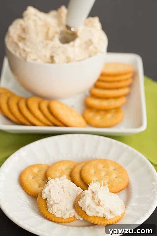 Easy 5-Minute Chicken Dip with Cream Cheese and Canned Chicken