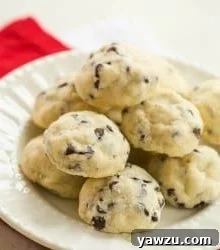 Chocolate Chip Tea Cookies