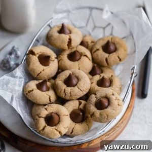 Finished Peanut Butter Blossoms