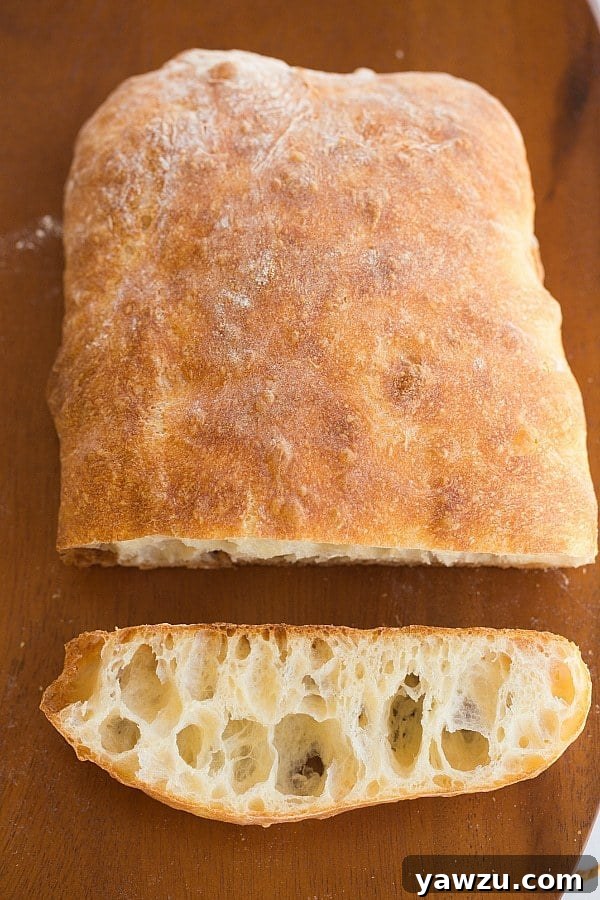 Ciabatta Bread Recipe | browneyedbaker.com