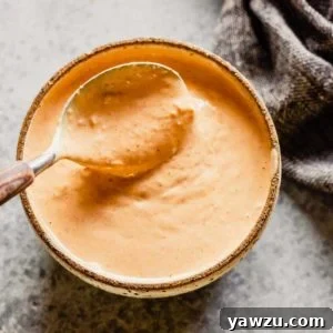 A small bowl of Russian dressing.