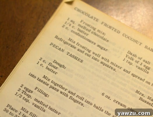Typed pecan tassies recipe.